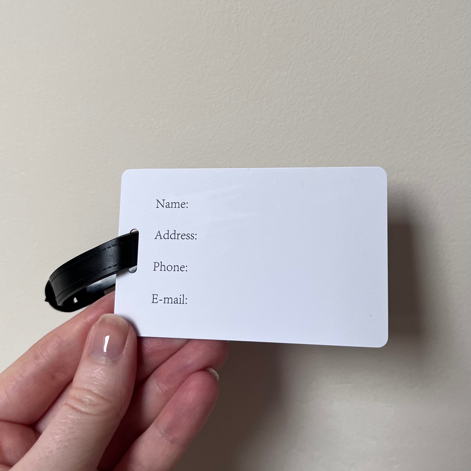 Luggage tags the range sales