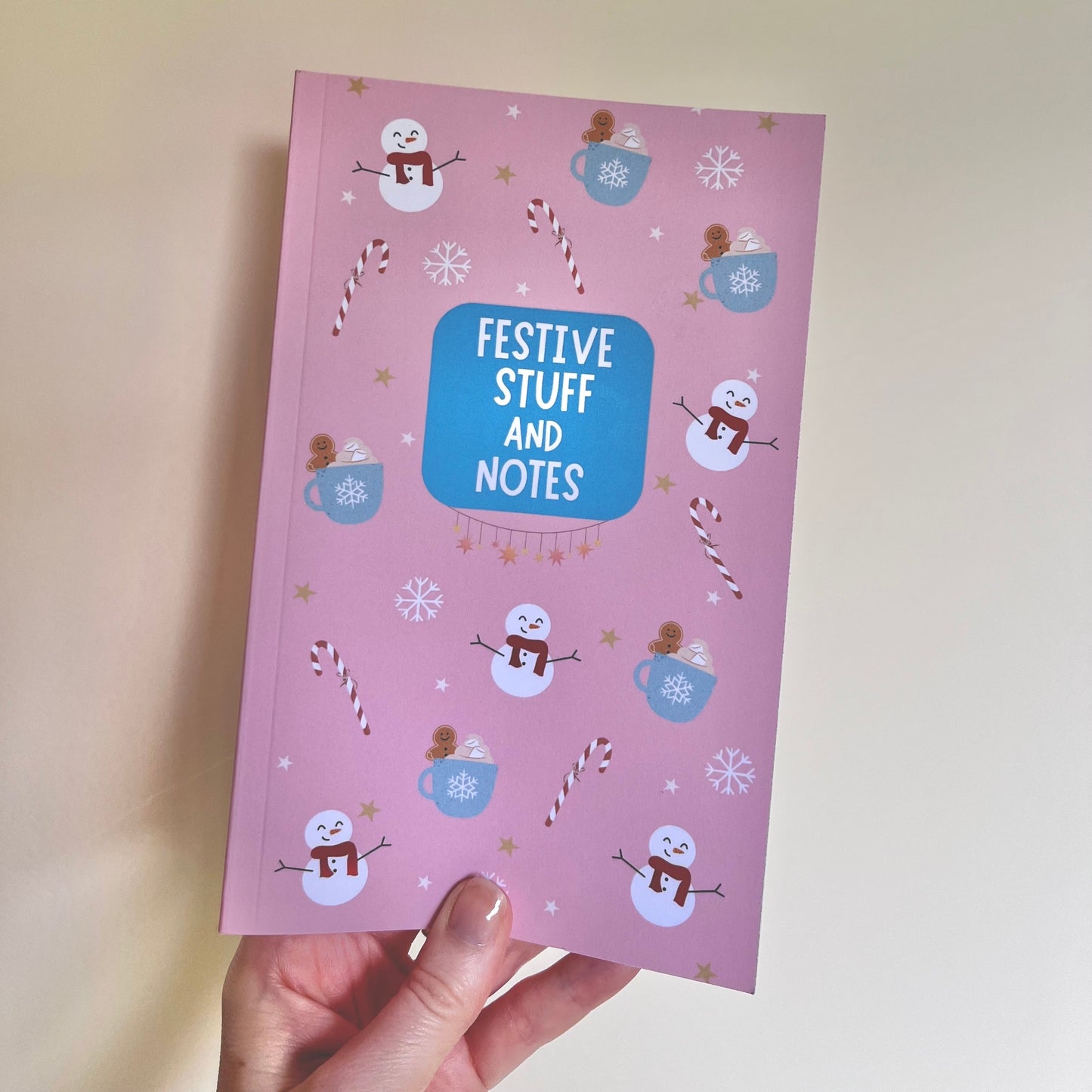 Cute Christmas Notebook: Festive Stuff & Notes - Making It Magical