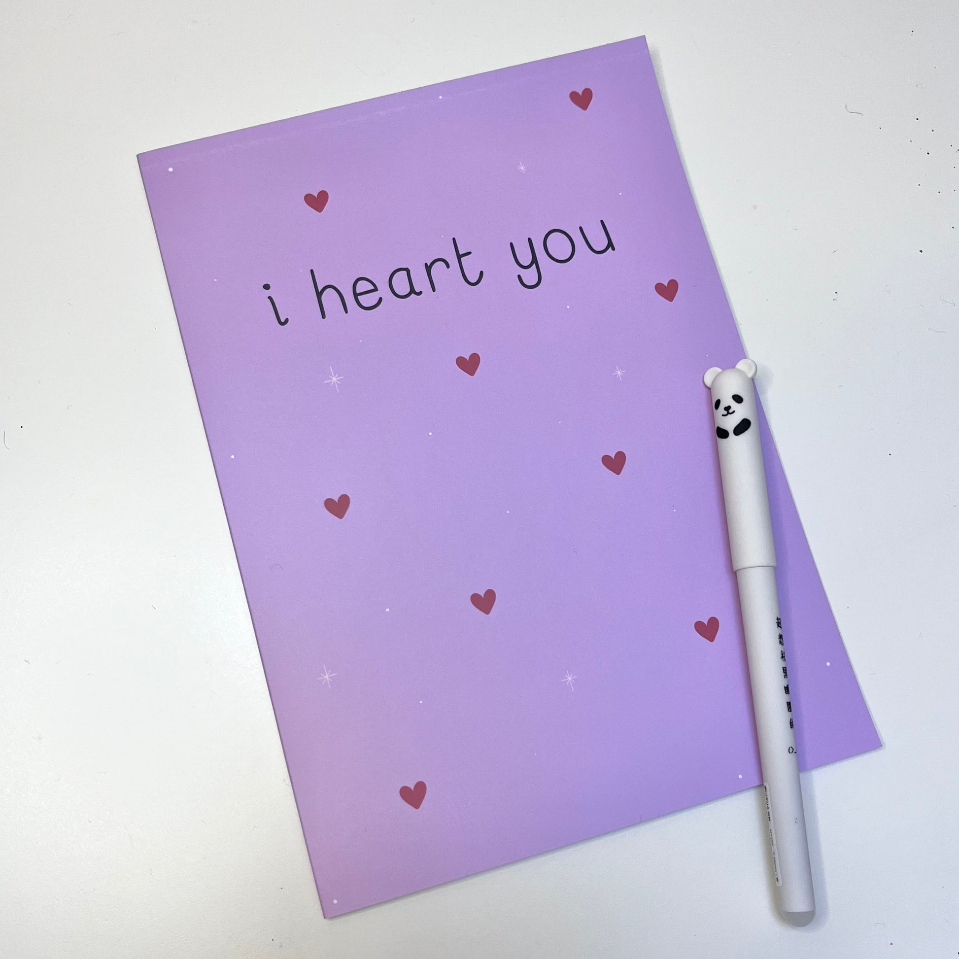 I Heart You | I Love You - Anniversary Card - Valentines Day Card - Mother's Day - Wedding Anniversary - Husband - Wife - Partner - Making It Magical