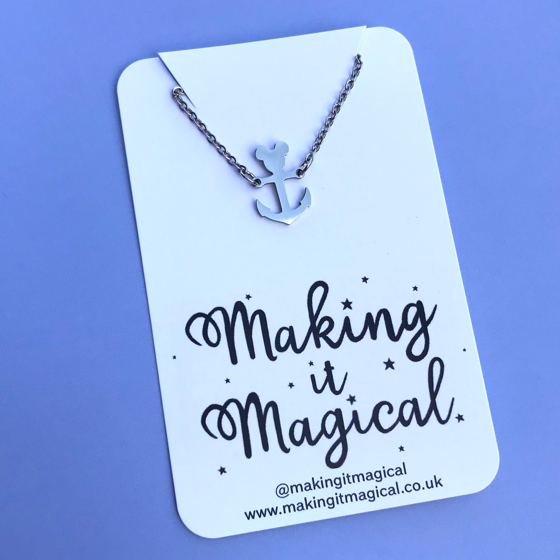 Magical Anchor Necklace - Making It Magical