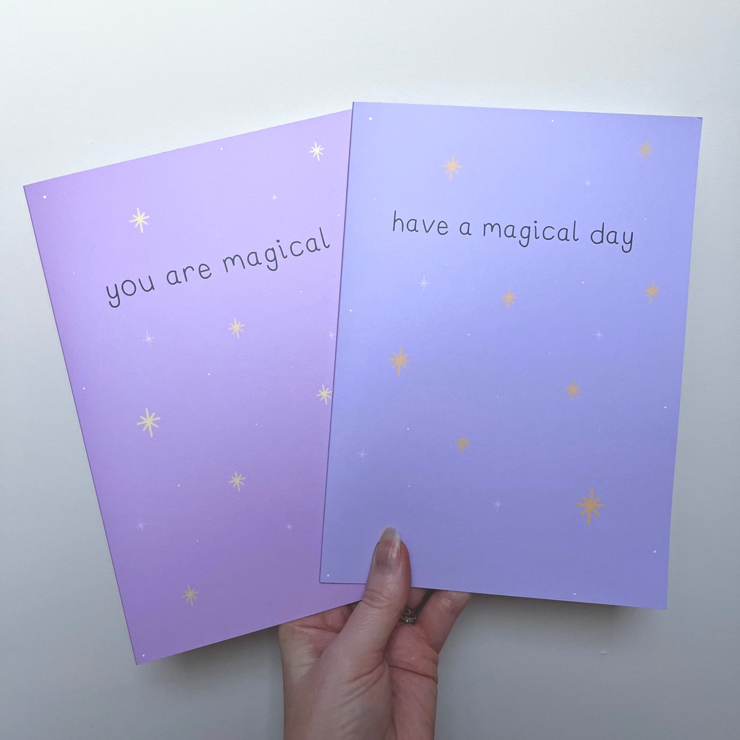 Magical Greeting Card Set (Pack of 2) | Thank You Card - Birthday Day Card - Mother's Day - Anniversary - Making It Magical