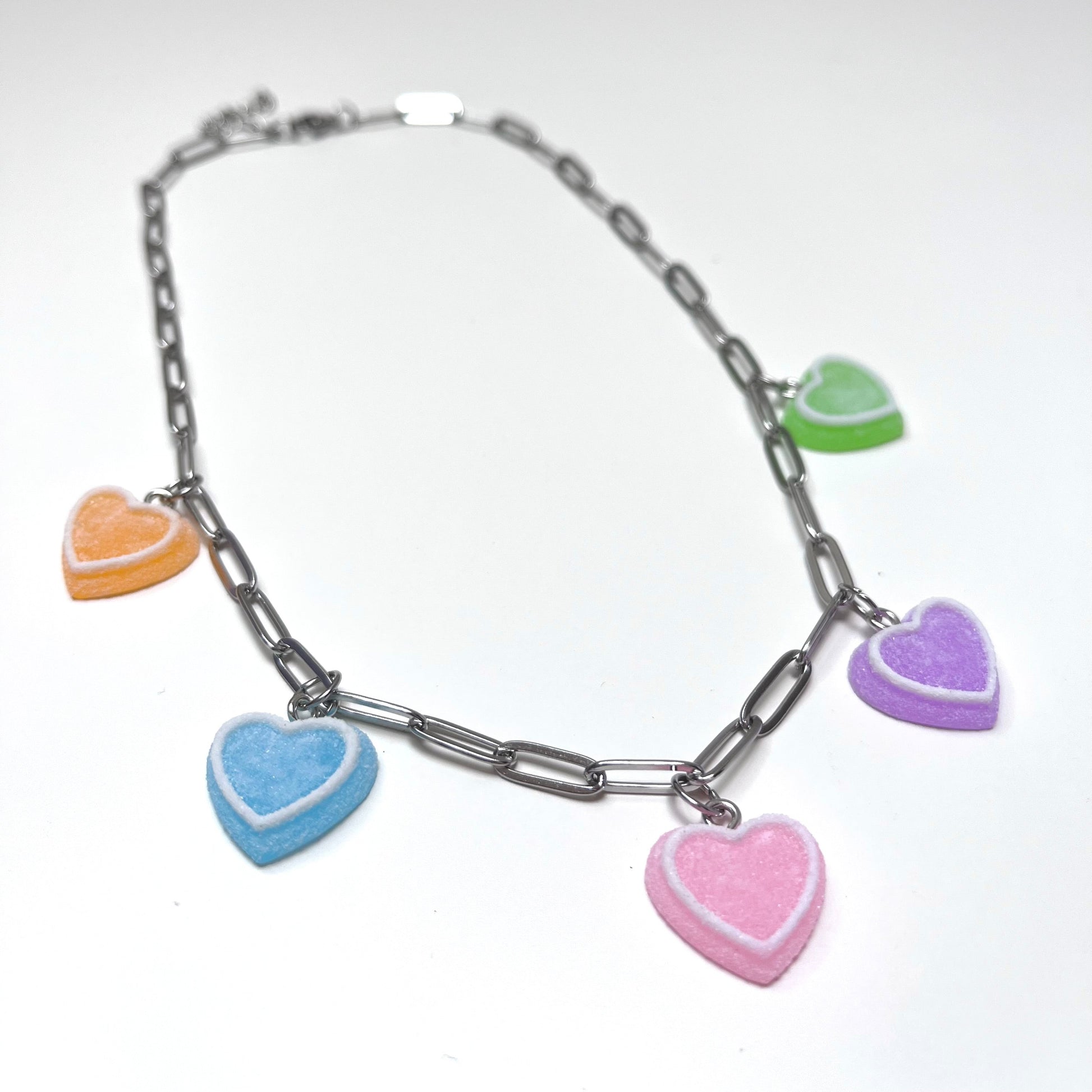 U R Sweet Necklace | Candy Heart Necklace | Kawaii Jewellery - Making It Magical